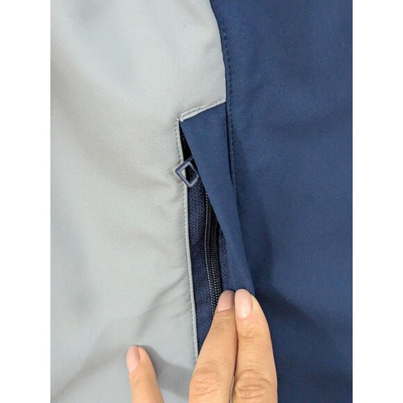 NWT JAGUAR NAVY & GRAY WOMEN'S LOGO SOFTSHELL JACKET SZ US 6 RET $115 - Picture 6 of 13